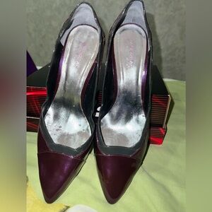 Women’s Andrea Plum Heels // Size 9M